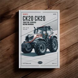 Kioti Daedong CK20 CH20 CK20J CK20H CK20HJ Tractor Service Repair Workshop Manual PDF