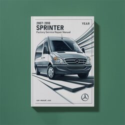 2007-2010 Mercedes Sprinter Service Repair Workshop Manual PDF