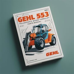Gehl 552 553 Dynalift Telescopic Boom Forklift Parts Catalog PDF