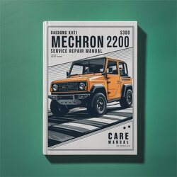 Daedong Kioti Mechron 2200 UTV Service Repair Workshop Manual PDF