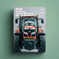 Kioti Daedong DK75 DK80 DK90 Tractor -improved Service Repair Workshop Manual PDF
