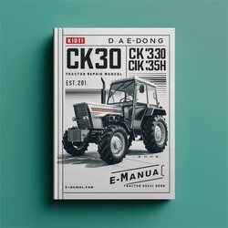 Kioti Daedong CK25 CH27 CK30 CK35 CK25H CH27H CK30H CK35H Tractor Service Repair Workshop Manual PDF