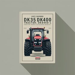 Kioti Daedong DK35 DK40 DK450L Tractor Parts Catalog PDF