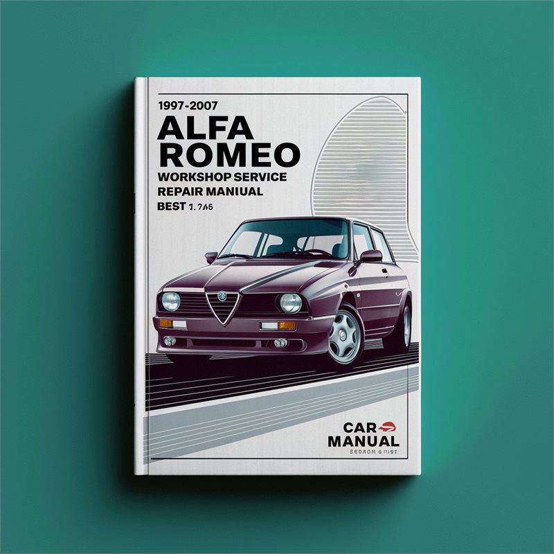 1997-2007 Alfa Romeo 156 (EN-DE-ES-FR-IT-NL-PL-GK-PT-CZ-TR) Best Service Repair Workshop Manual PDF