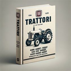 Fiat Trattori 480 480DT 500 500DT 540 540DT 640 640DT Special Tractor Service Repair Workshop Manual PDF