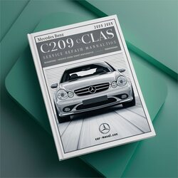 2003-2009 Mercedes CLK Class Benz C209 Service Repair Workshop Manual PDF