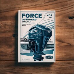 1992-1999 Force Outboard 40 Hp 40HP 2 Cyl 2-stroke Service Repair Workshop Manual PDF