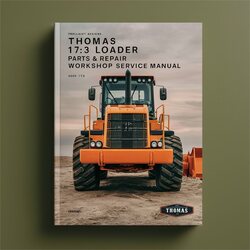 Thomas 173 Loader Parts Service Repair Workshop Manual PDF