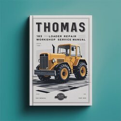 Thomas 183 Loader Service Repair Workshop Manual PDF