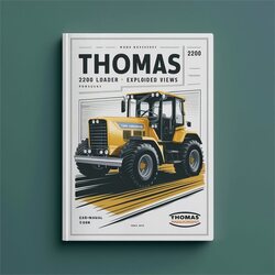 Thomas 2200 Loader Parts Exploded Views Catalog PDF