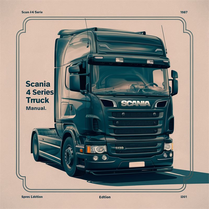 Scania 4 Series Truck Service Repair Workshop Manual PDF