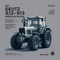 Deutz 912 KHD -913 Fl912.b/fl 913/c Service Repair Workshop Manual PDF