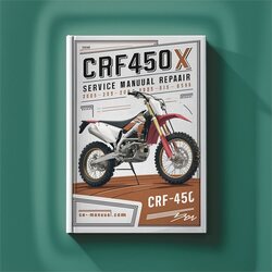 2005-2013 Honda ATC Series CRF450X - CRF450 Service Repair Workshop Manual PDF