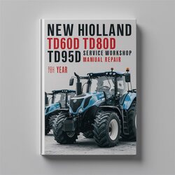 Manual de taller y reparación New Holland TD60D, TD80D, TD95D