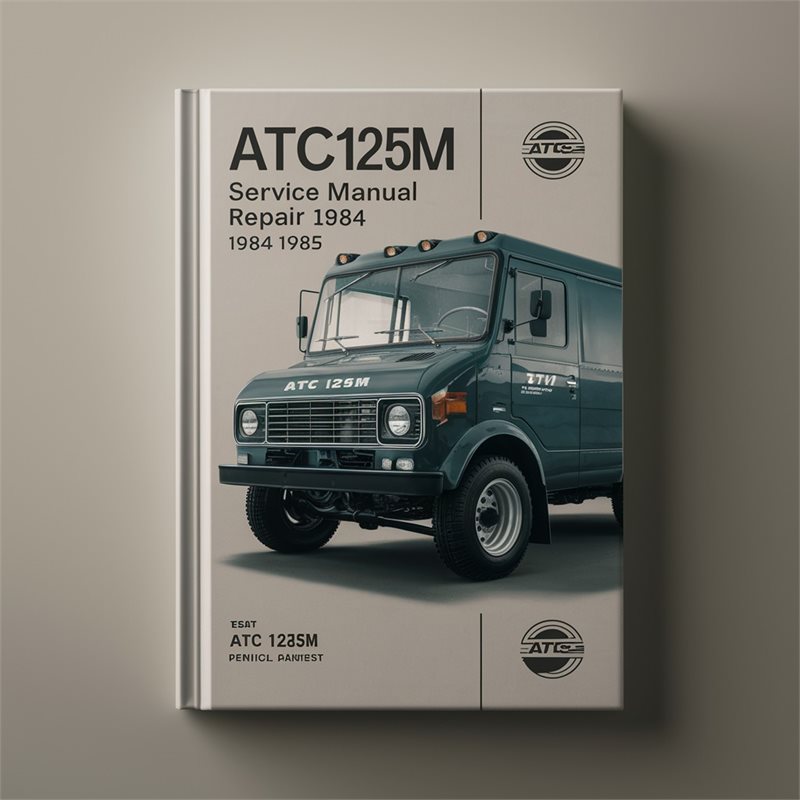 1984-1985 Honda ATC Series ATC125M - 125M Service Repair Workshop Manual PDF