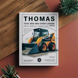 Thomas T245 HDK Skid Steer Loader Parts (s/n Lm001746-onward) Catalog PDF