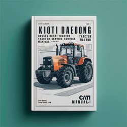 Kioti Daedong DK50S DK55 DK501 DK551 Tractor Service Repair Workshop Manual PDF