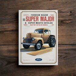 1952-1964 Fordson Major - Super Tractor EPC Parts Catalog PDF