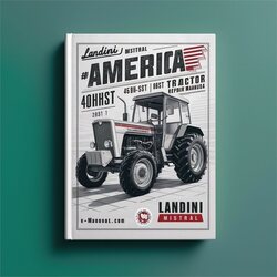 Landini Mistral America 40HST 45HST 50HST Tractor Service Repair Workshop Manual PDF