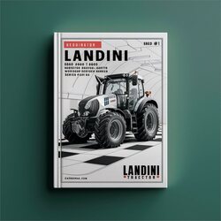 Landini 5860 6860 7860 8860 Evolution Tractor Series 60 Service Repair Workshop Manual PDF