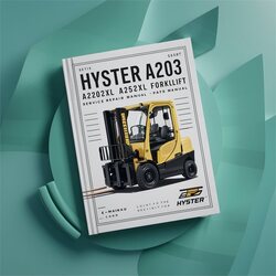 Hyster A203 (a20xl A25XL A30xl) Electric Forklift A20XL A30XL Parts Catalog PDF