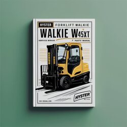 Hyster Forklift Walkie W45XT (A215) A215 Parts Catalog PDF