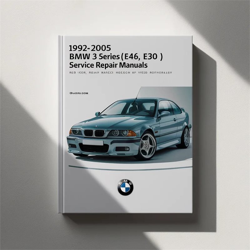 1992-2005 BMW 1 Series 3 (e36 E46 E30) Service Repair Workshop Manual PDF