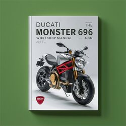 Ducati Monster 696 ABS Workshop Manual 2011-2014 