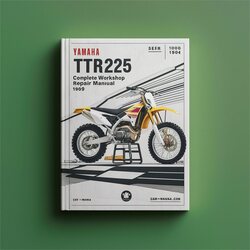1999-2004 Yamaha TTR Models TTR225 Service Repair Workshop Manual PDF