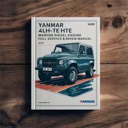 Yanmar 4LH Series Marine Diesel Engine Service Repair Workshop Manual PDF
