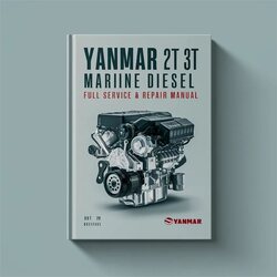 Yanmar 2T 3T Marine Diesel Engine Service Repair Workshop Manual PDF