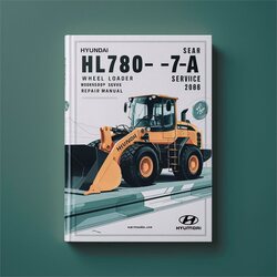 Hyundai HL780-7A Wheel Loader Service Repair Workshop Manual PDF