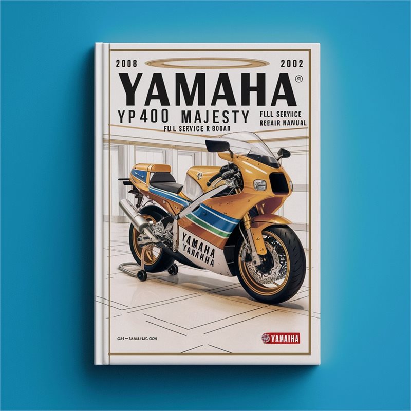 2008-2012 Yamaha Majesty YP400X YP400 Service Repair Workshop Manual PDF
