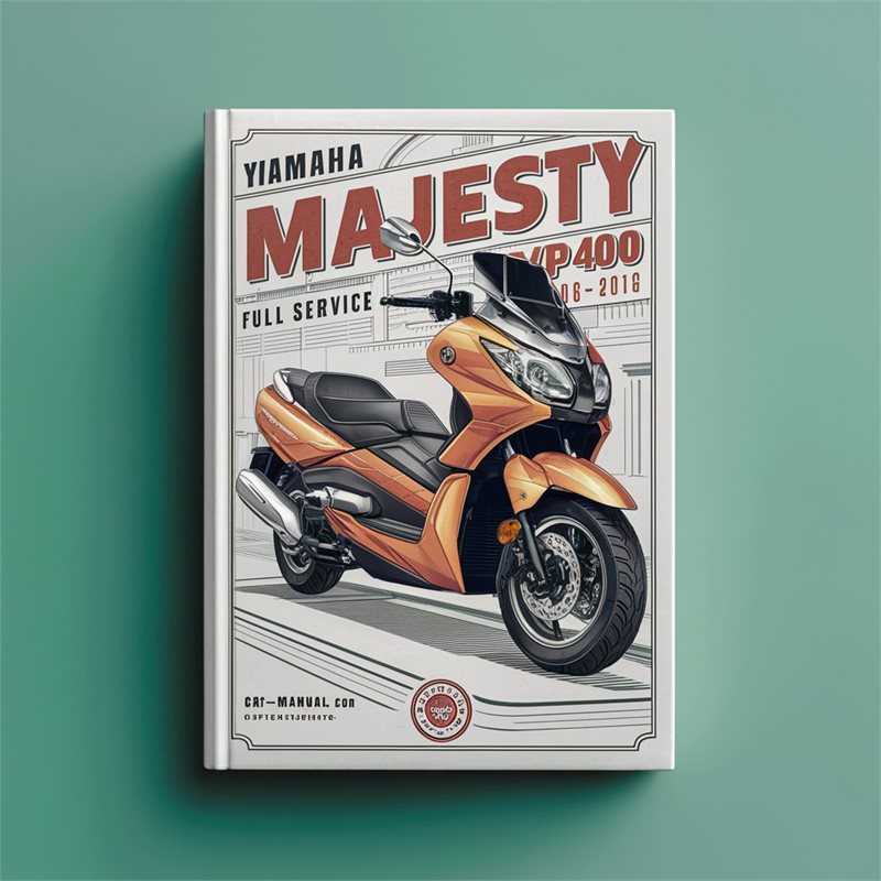 2008-2012 Yamaha Majesty 400 YP400 Service Repair Workshop Manual PDF