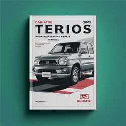 2000-2005 Daihatsu Terios Service Repair Workshop Manual PDF