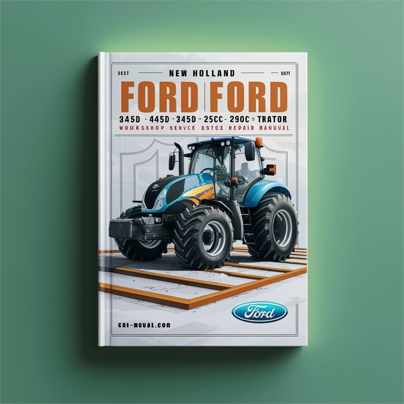 New Holland Ford 345D 445D 545D 250C 260C Tractor Loader Service Repair Workshop Manual PDF