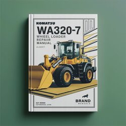 Komatsu WA320-7 Wheel Loader A36001 Service Repair Workshop Manual PDF