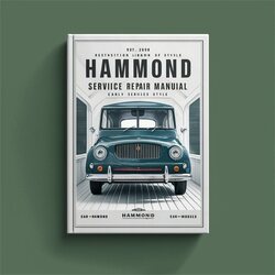 Hammond Organ -early Models ( B C Series Service Repair Workshop Manual PDF