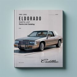 1992-2002 Cadillac Eldorado Catalog Parts PDF