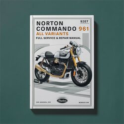 Norton Commando 961 All Variants Service Repair Workshop Manual PDF