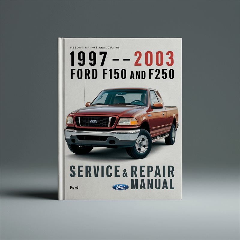 1997-2003 Bedford Ford F150 F250 Service Repair Workshop Manual PDF