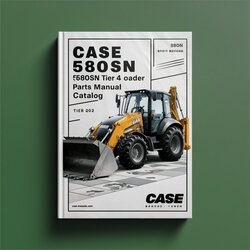Case 580N 580SN WT 590SN Tier 4A Loader Backhoe Parts Catalog PDF