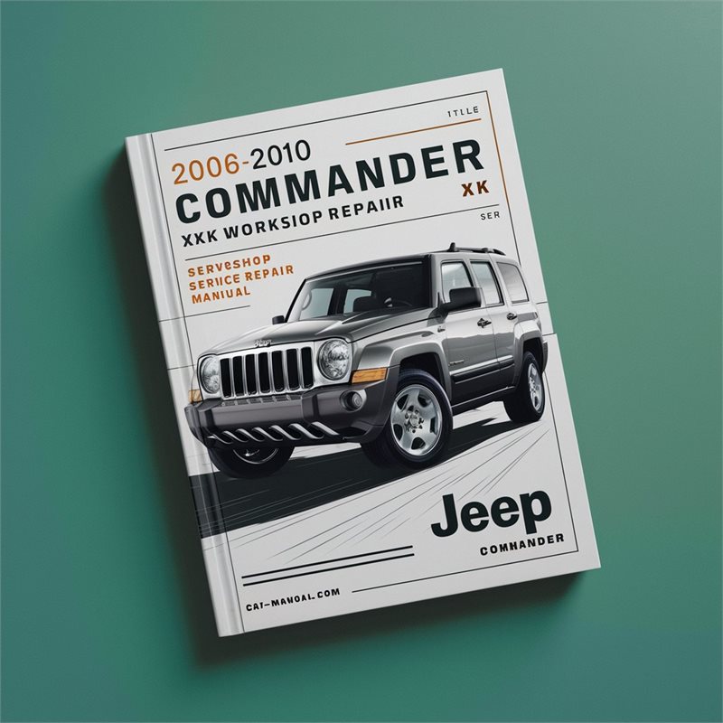 2006-2010 Jaguar XK Jeep Commander Service Repair Workshop Manual PDF