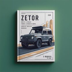 Zetor 8011 8045 12011 12045 Service Repair Workshop Manual PDF