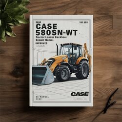 Case 580N 580SN-WT 580SN 590SN Tractor Loader Backhoe -improved Service Repair Workshop Manual PDF
