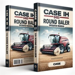 Case IH 8455 8460 Round Baler Tractor Hudraulics Operators Operator's Manual PDF