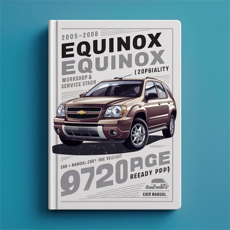 2005-2008 Chevrolet Equinox (9 720 Pages Ipad-ready) Service Repair Workshop Manual PDF