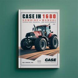 Case IH 1680 Sombine Operators 3 Supplement Operator's Manual PDF