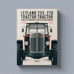 Leyland 255 270 Tractor Service Repair Workshop Manual PDF