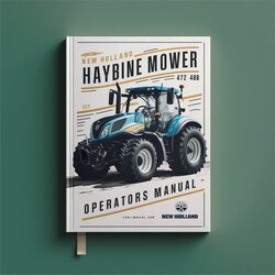 New Holland Haybine Mower 472 488 Operators Operator's Manual PDF